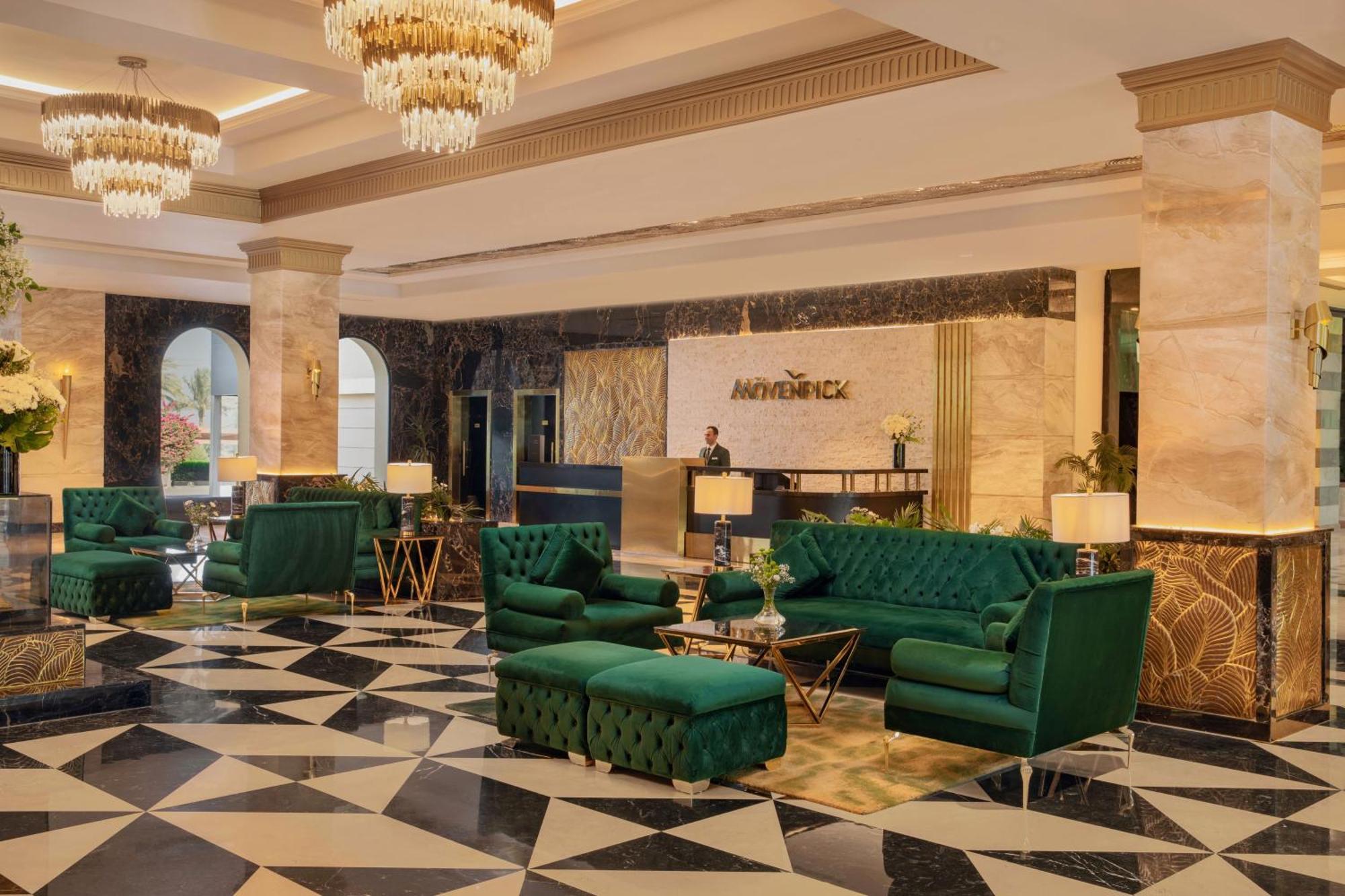 Moevenpick Hotel Cairo - Media City Giza Zewnętrze zdjęcie Lobby
